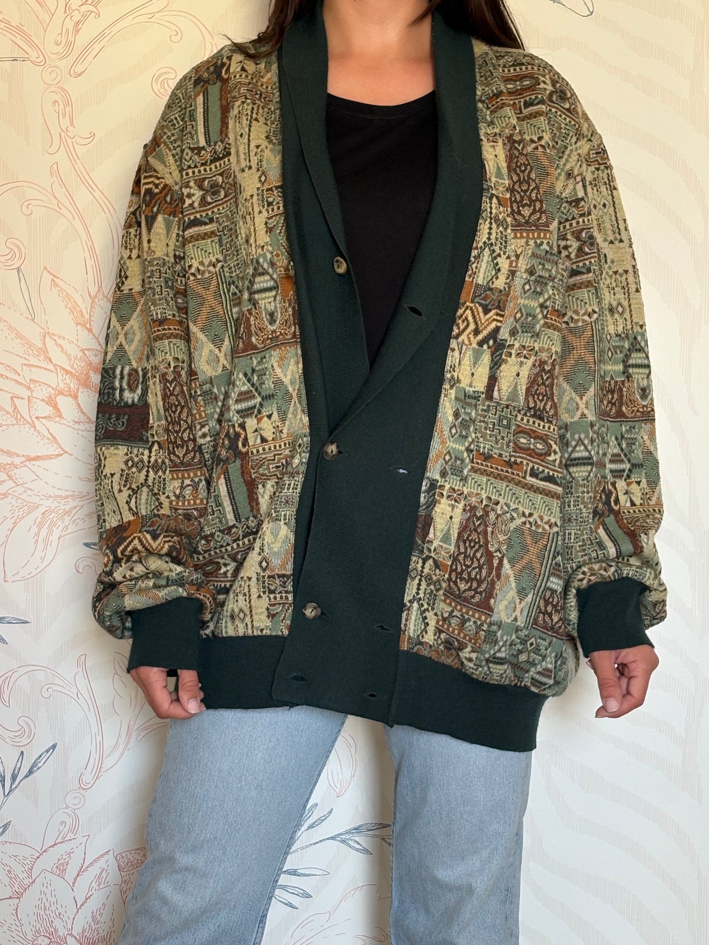 Cardigan in lana