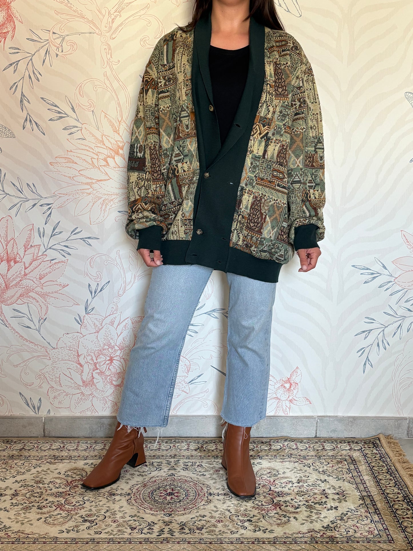 Cardigan in lana