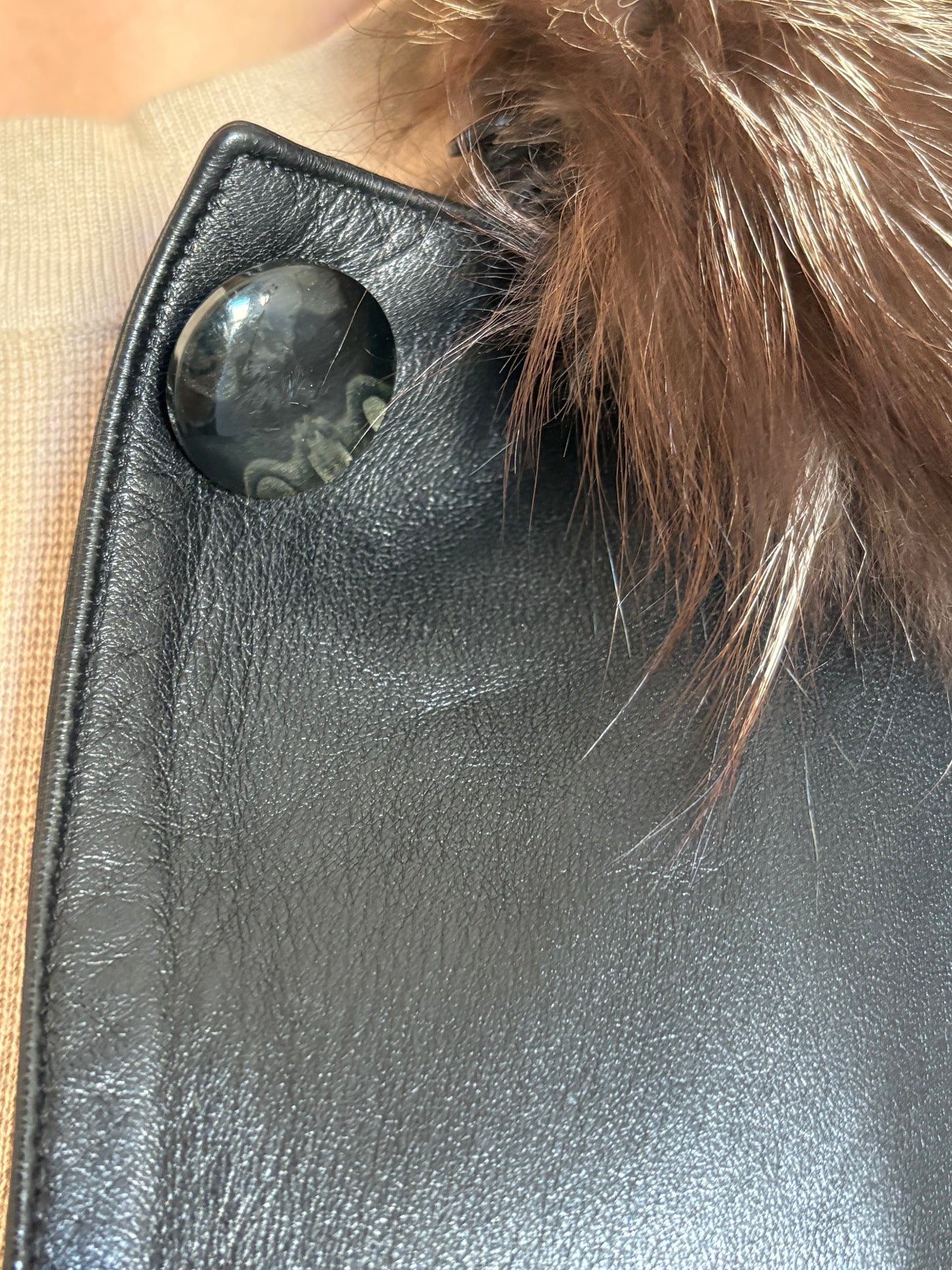 Giacca in pelle