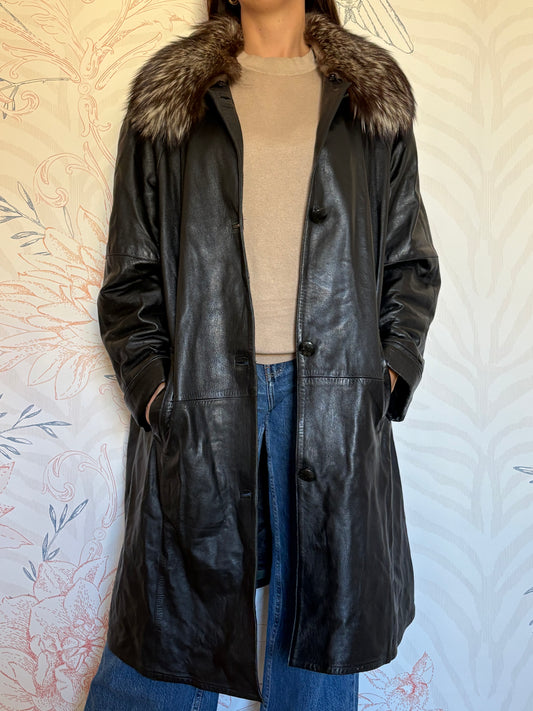 Giacca in pelle