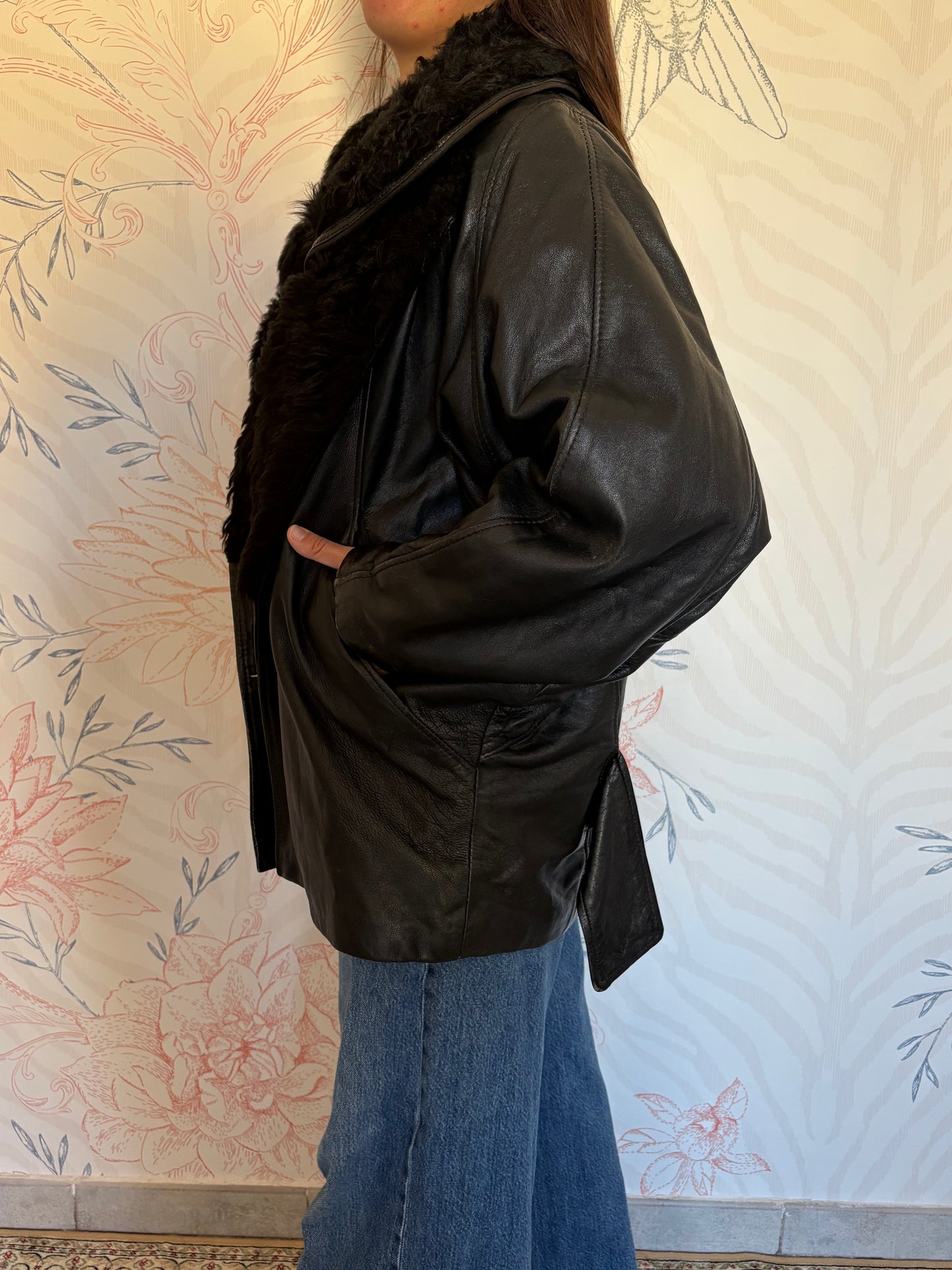 Giacca in pelle
