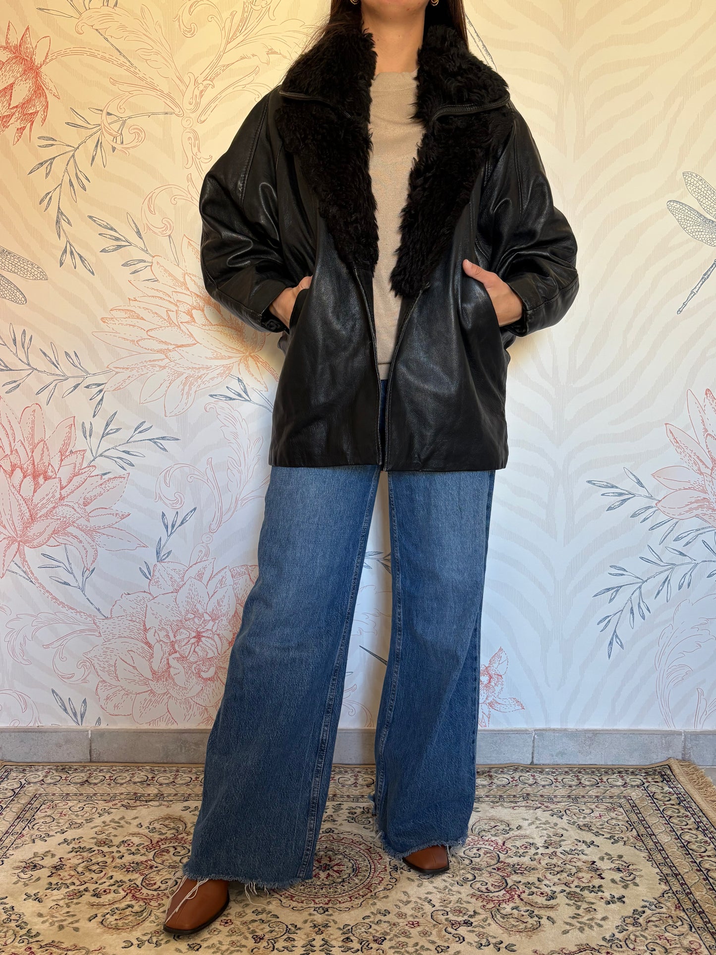 Giacca in pelle