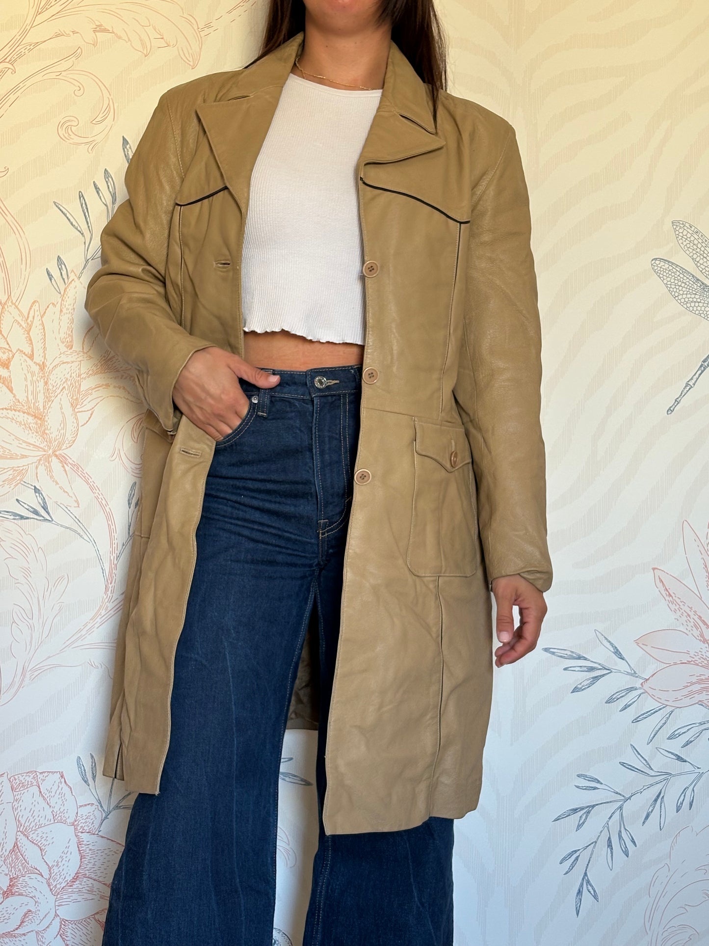 Giacca in pelle