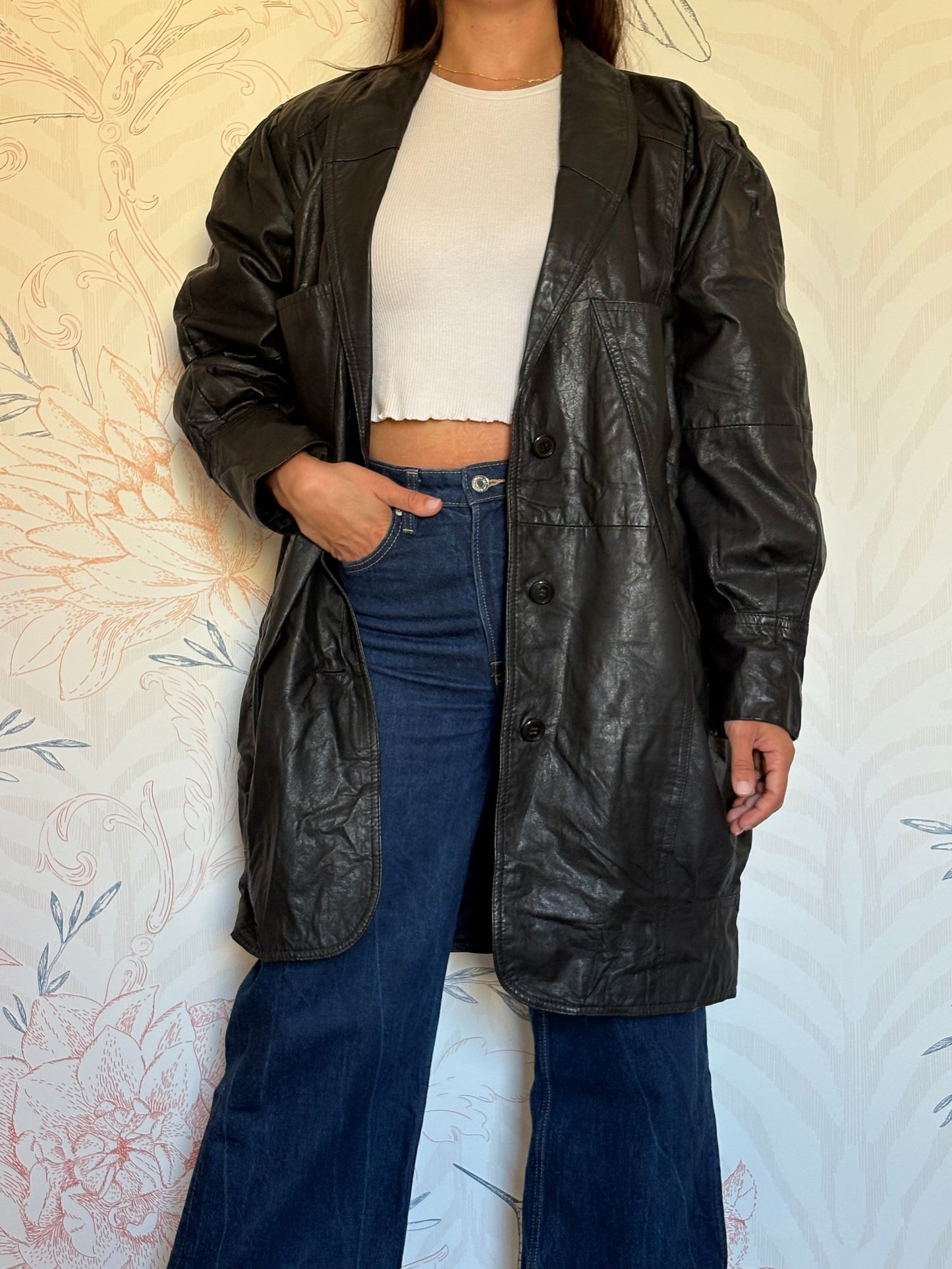 Giacca in pelle