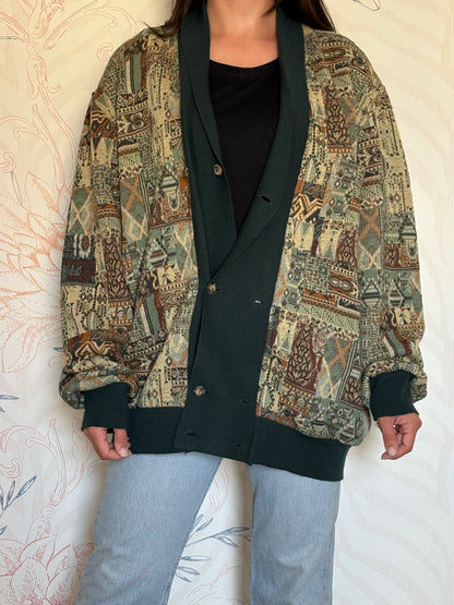 Cardigan in lana