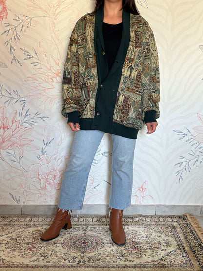 Cardigan in lana